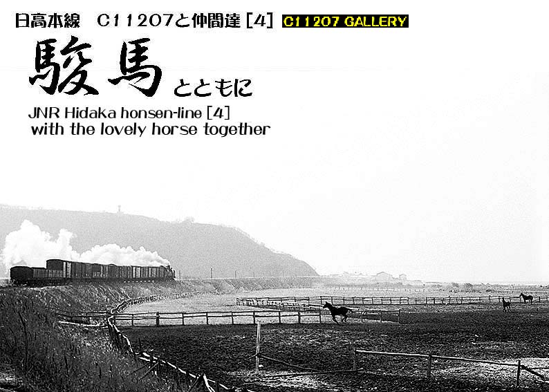 JNR Hidakahonsen line[4] lovery horse 1969-72